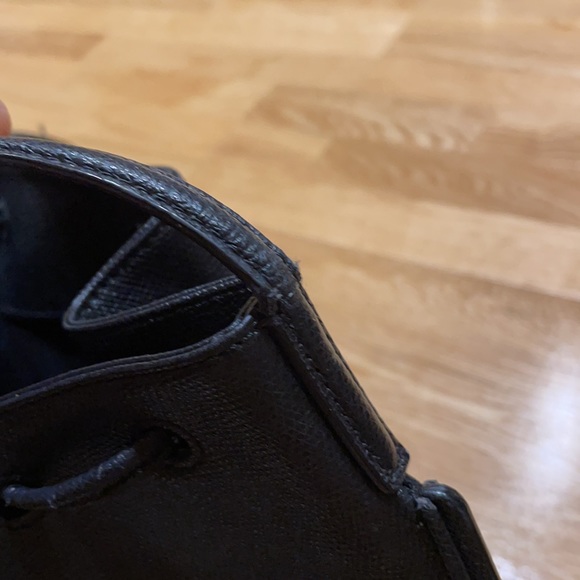 Auxiliary Pebbled Leather Bucket Bag - Picture 6 of 14